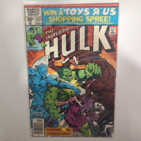 The Incredible Hulk #252 Newsstand