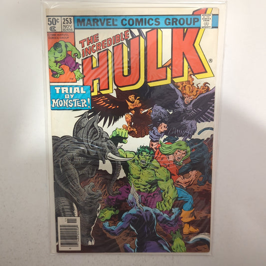 The Incredible Hulk #253 Newsstand