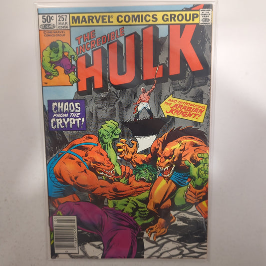 The Incredible Hulk #257 Newsstand