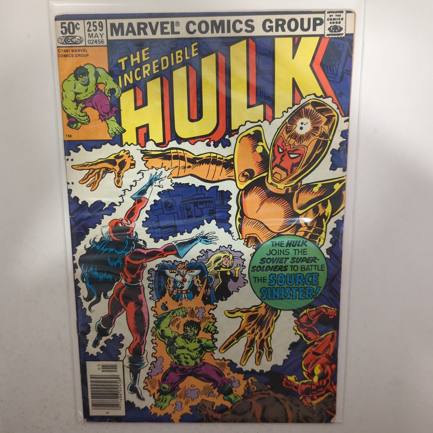 The Incredible Hulk #259 Newsstand