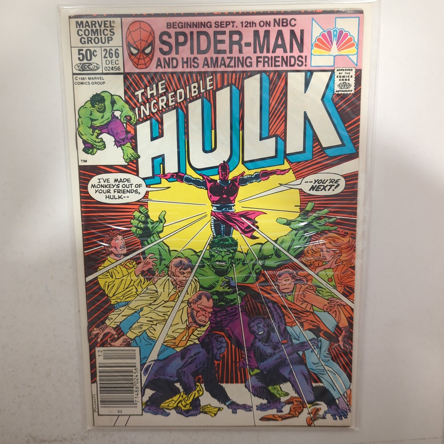 The Incredible Hulk #266 Newsstand