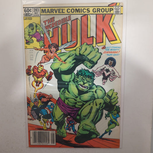 The Incredible Hulk #283 Newsstand