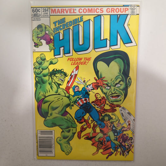 The Incredible Hulk #284 Newsstand
