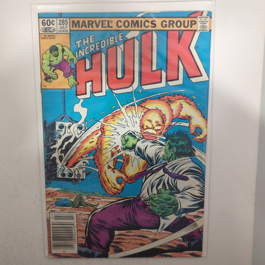 The Incredible Hulk #285 Newsstand