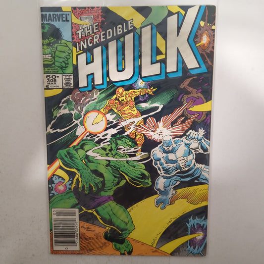 The Incredible Hulk #305 Newsstand