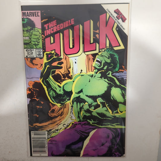 The Incredible Hulk #312 Newsstand