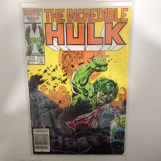 The Incredible Hulk #329 Newsstand
