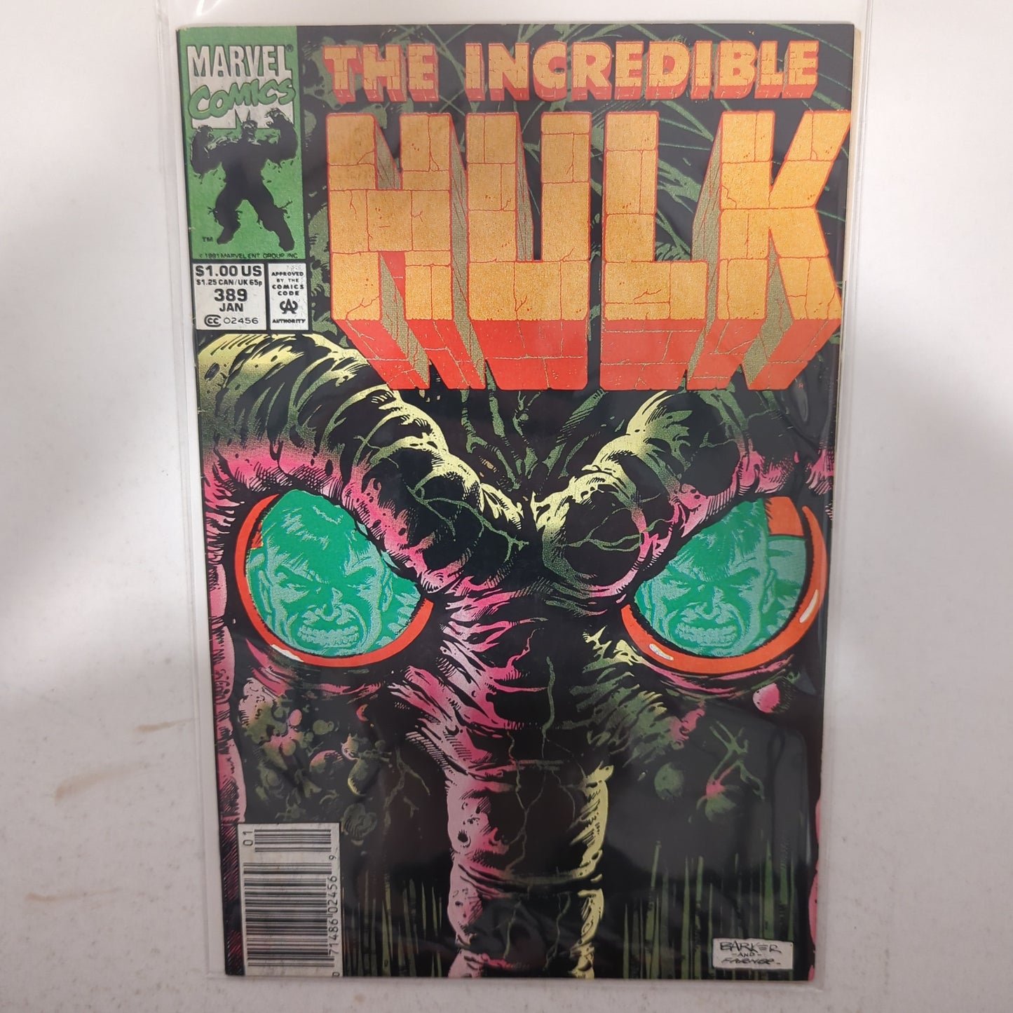 The Incredible Hulk #389 Newsstand