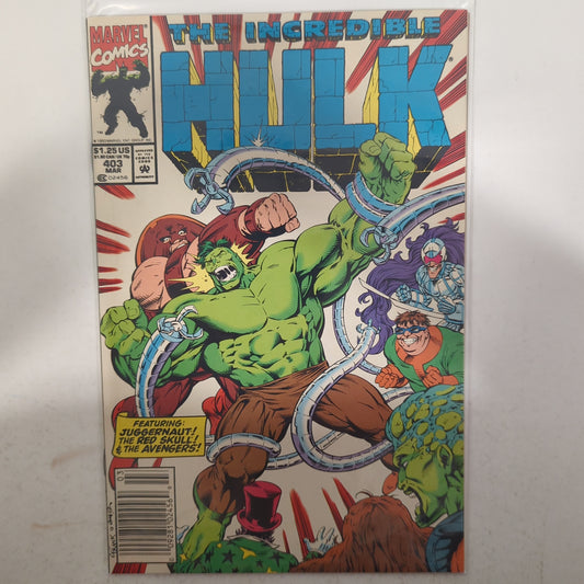 The Incredible Hulk #403 Newsstand