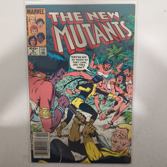The New Mutants #8 Newsstand