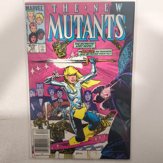 The New Mutants #34 Newsstand