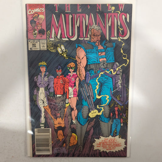 The New Mutants #90 Newsstand