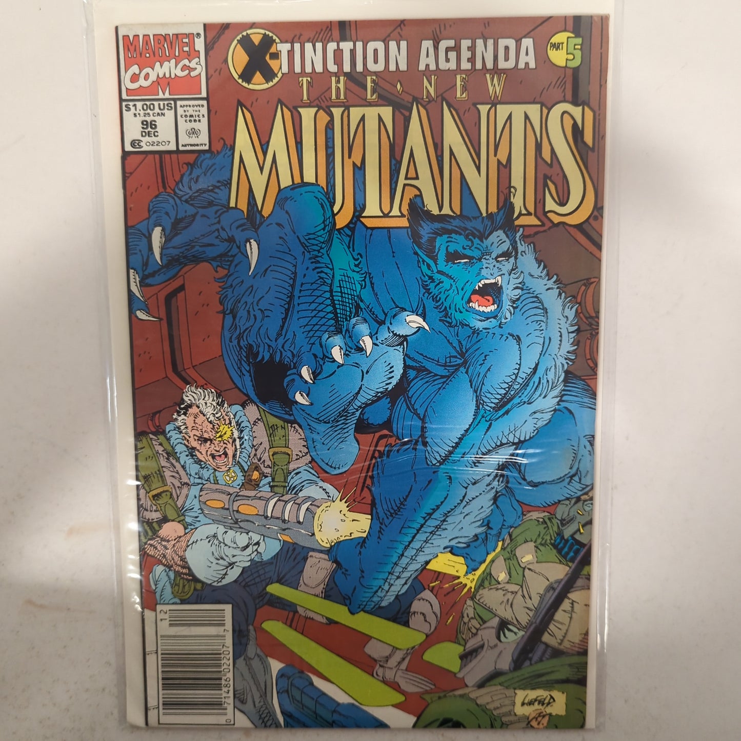 The New Mutants #96 Newsstand