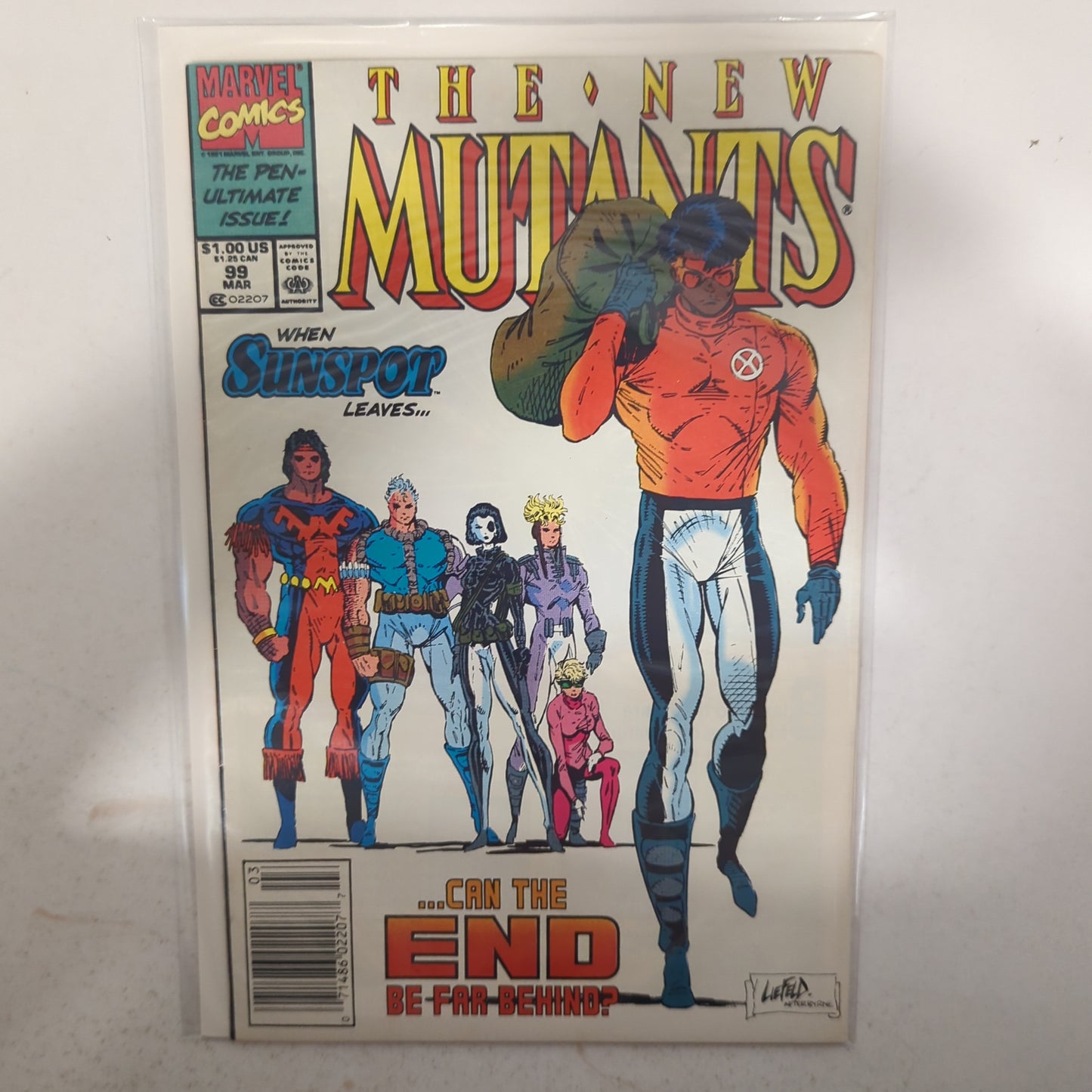 The New Mutants #99 Newsstand