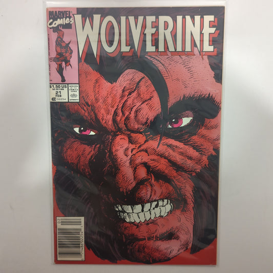 Wolverine #21 Newsstand