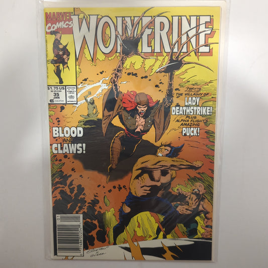 Wolverine #35 Newsstand
