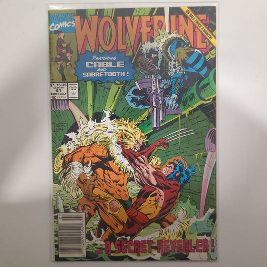 Wolverine #41 Newsstand