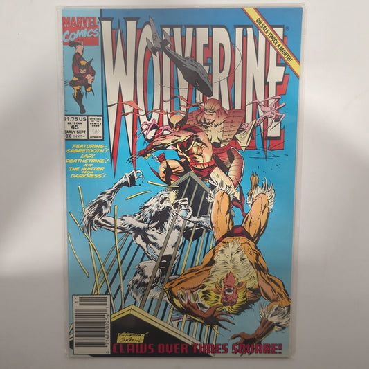 Wolverine #45 Newsstand