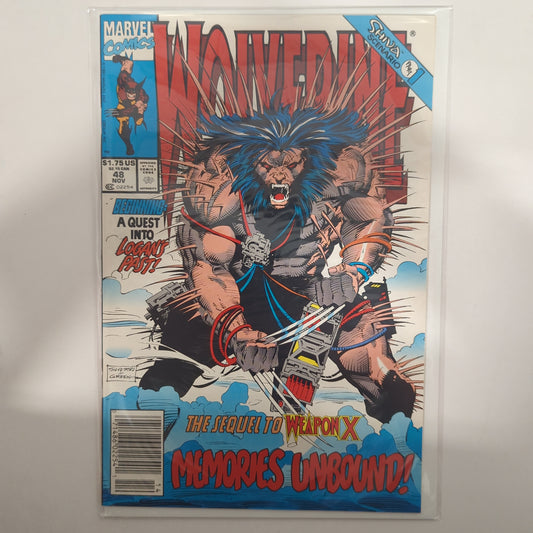 Wolverine #48 Newsstand