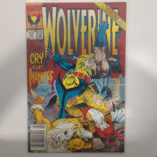 Wolverine #51 Newsstand