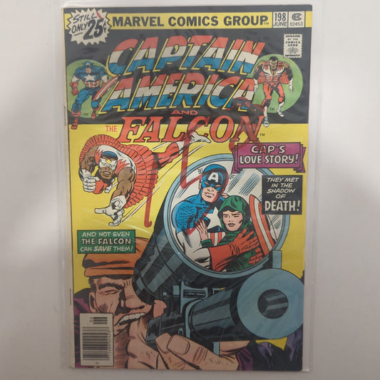 Captain America #198 Newsstand