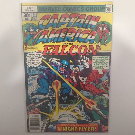 Captain America #213 Newsstand