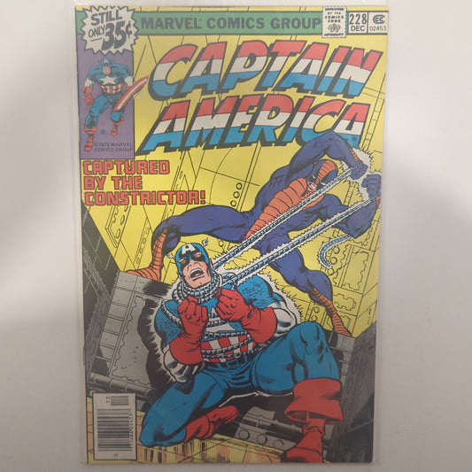 Captain America #228 Newsstand