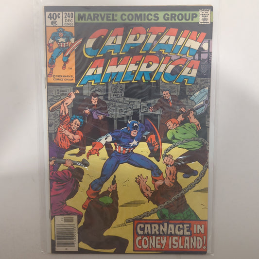 Captain America #240 Newsstand