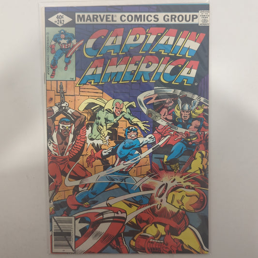 Captain America #242 Newsstand