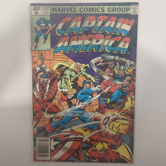 Captain America #242 Newsstand