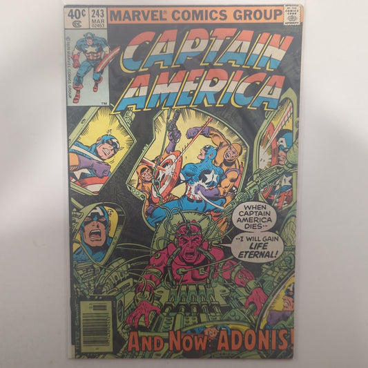 Captain America #243 Newsstand