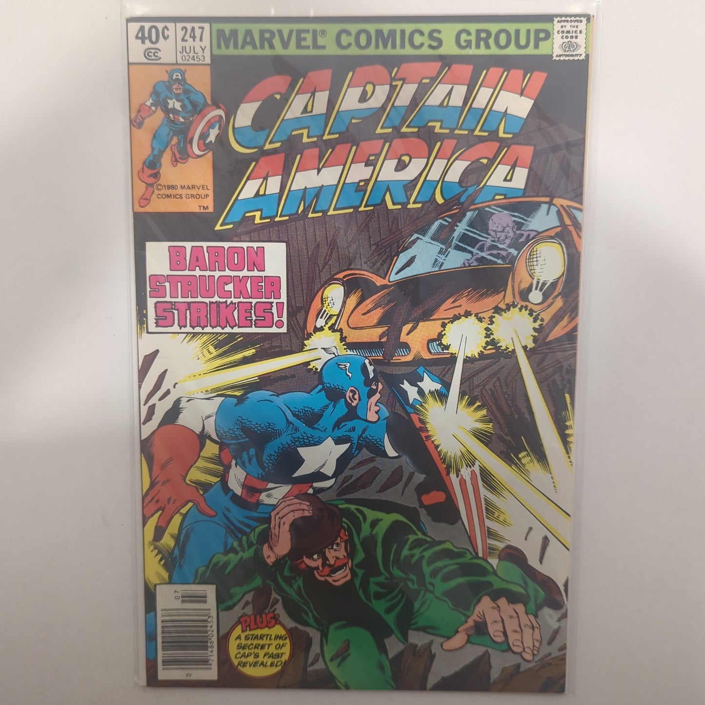 Captain America #247 Newsstand