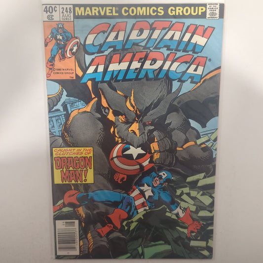 Captain America #248 Newsstand