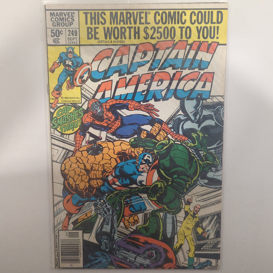 Captain America #249 Newsstand