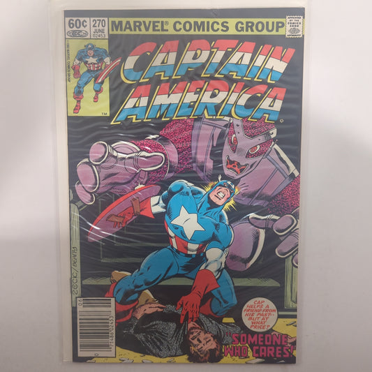 Captain America #270 Newsstand