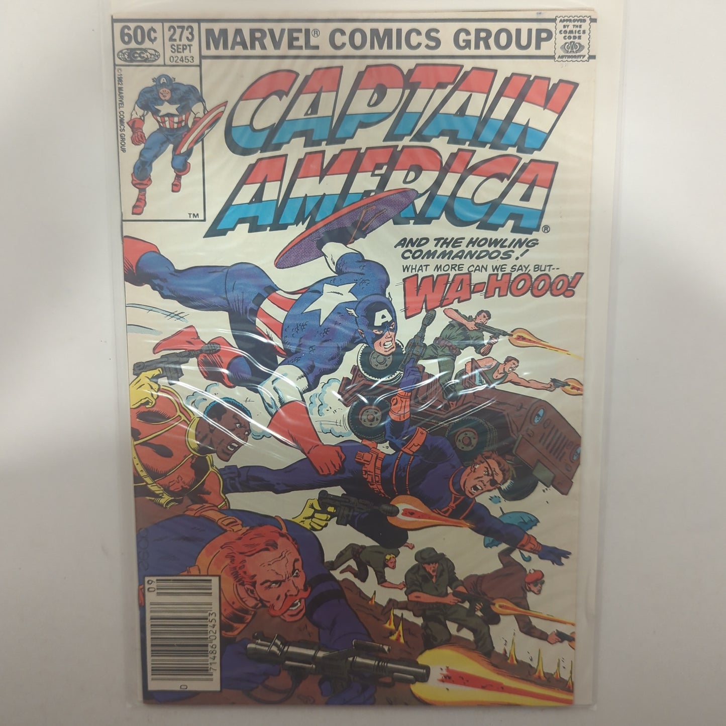 Captain America #273 Newsstand