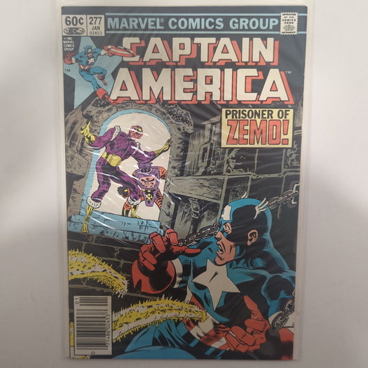 Captain America #277 Newsstand