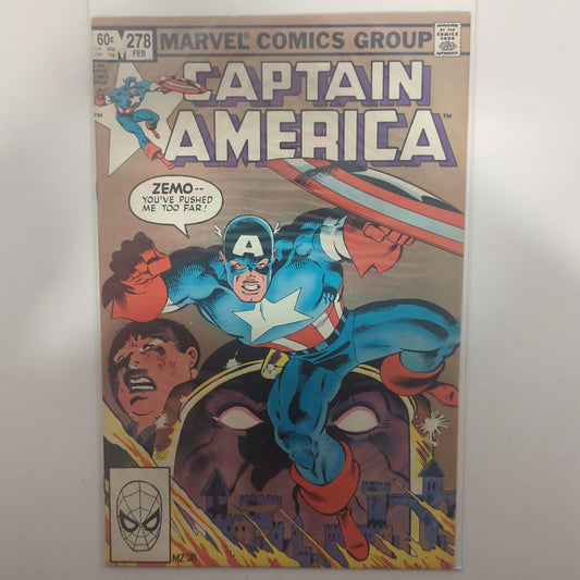 Captain America #278