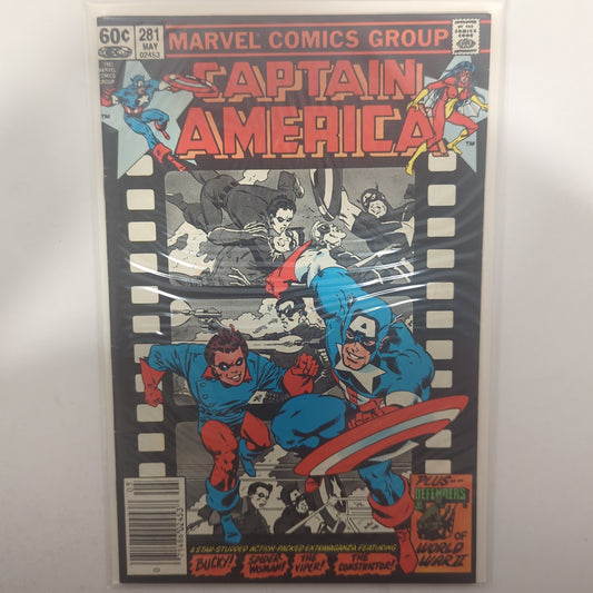 Captain America #281 Newsstand