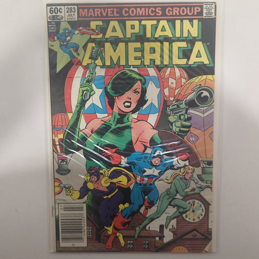 Captain America #283 Newsstand