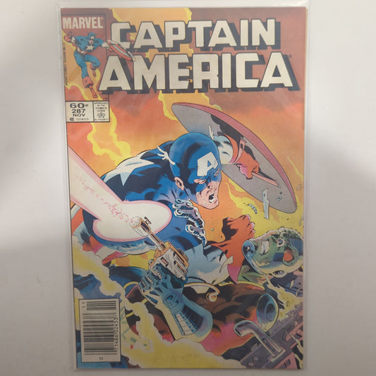 Captain America #287 Newsstand