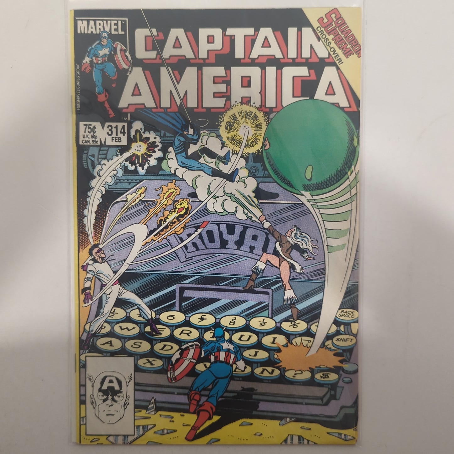 Captain America #314