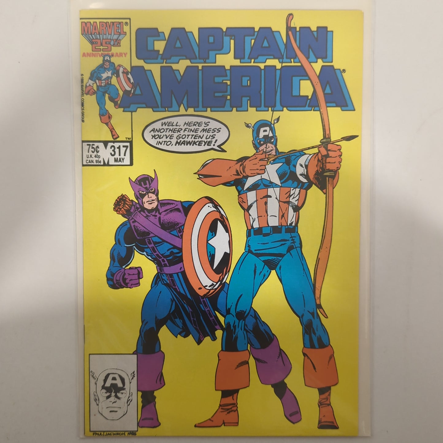 Captain America #317