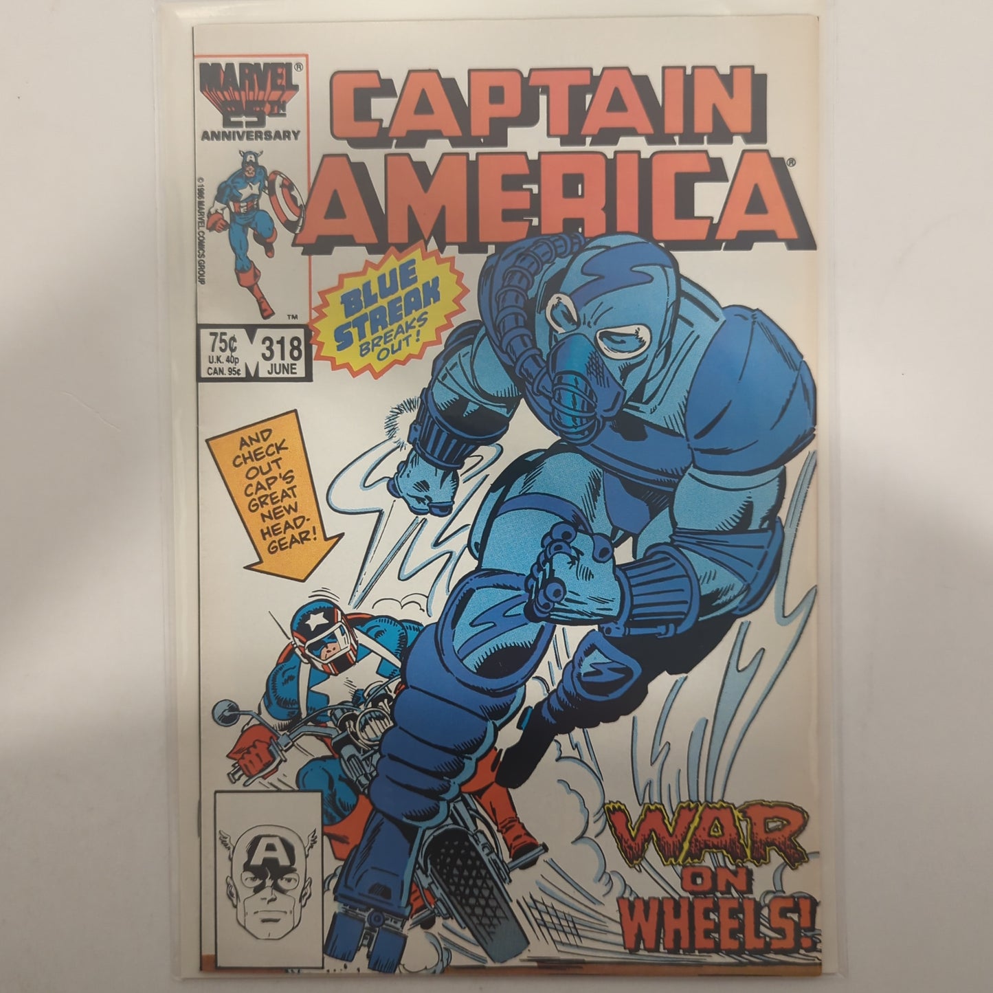 Captain America #318