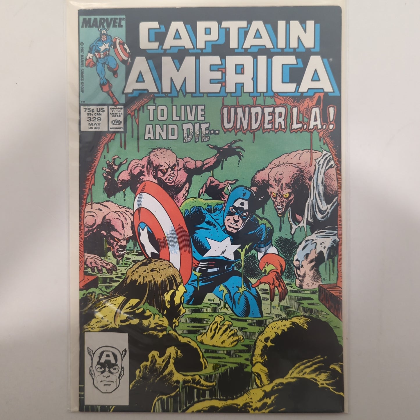 Captain America #329