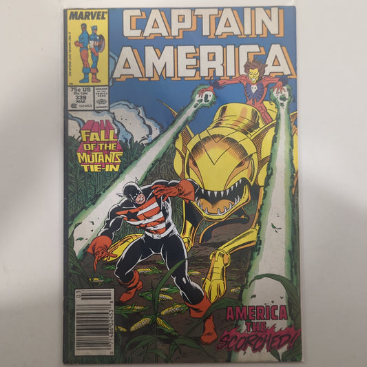 Captain America #339 Newsstand