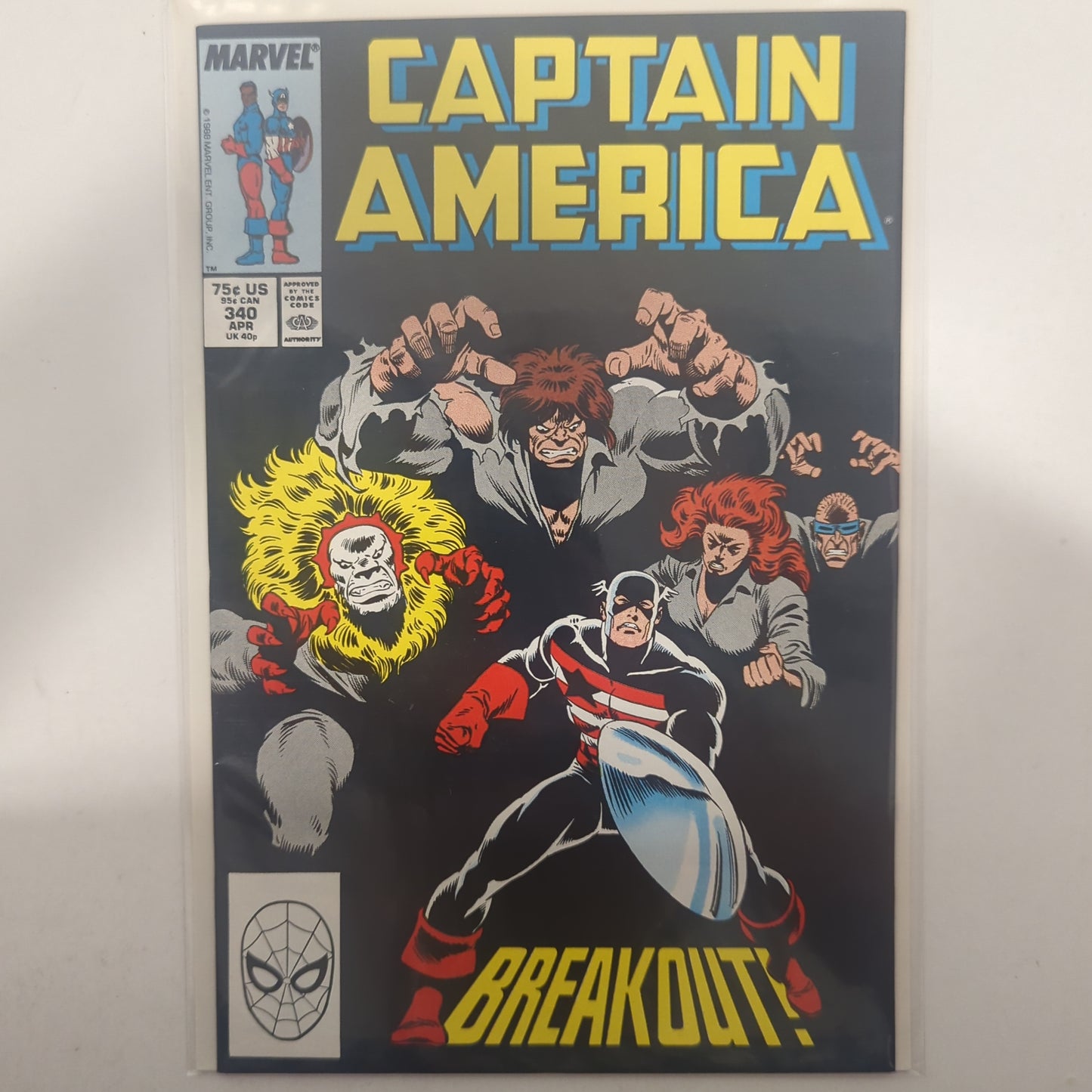 Captain America #340