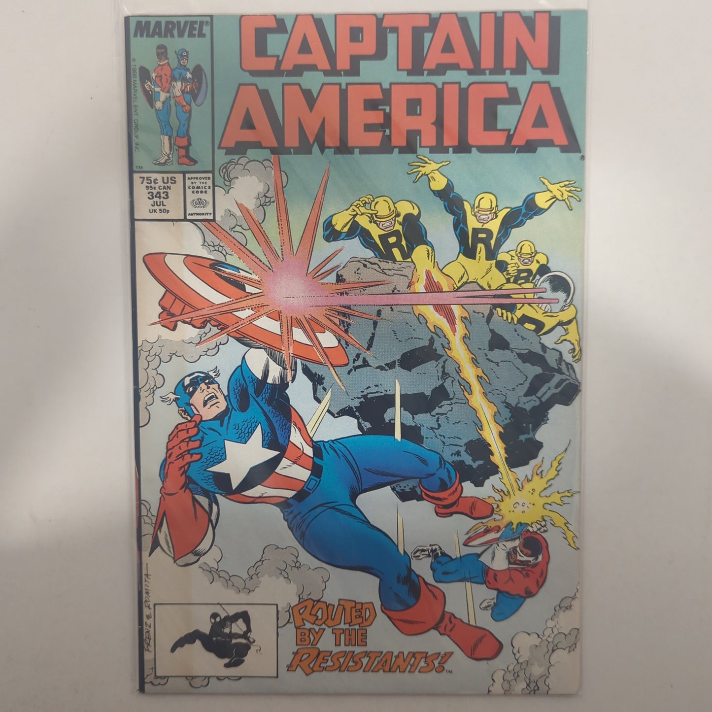 Captain America #343