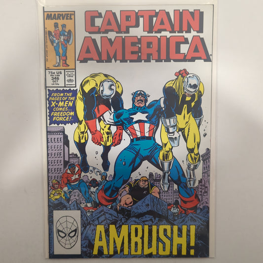 Captain America #346