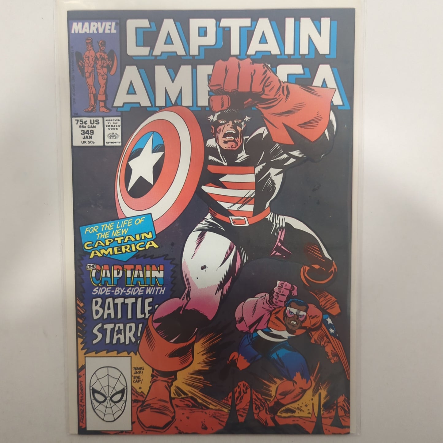 Captain America #349